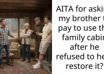 AITA for asking my brother to pay to use the family cabin after he refused to help restore it?