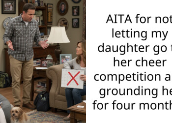 AITA for not letting my daughter go to her cheer compet*tion and grounding her for four months?