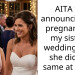 AITA for announcing my pregnancy at my sister’s wedding after she did the same at mine?