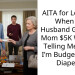 AITA for Losing It When My Husband Gave His Mom $5K Without Telling Me While I’m Budgeting for Diapers?