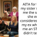 AITA for telling my sister she lost me the second she even considered dating my ex who gave me an STD and didn’t tell me?