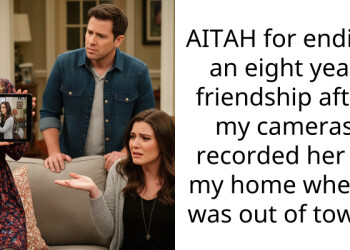 AITAH for ending an eight year friendship after my cameras recorded her in my home when I was out of town?
