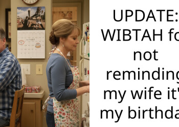 UPDATE: WIBTAH for not reminding my wife it’s my birthday