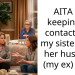 AITA for keeping no contact with my sister after her husband (my ex) died?