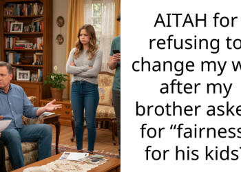 AITAH for refusing to change my will after my brother asked for “fairness” for his kids?