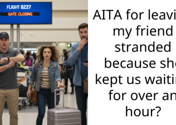 AITA for leaving my friend stranded because she kept us waiting for over an hour?