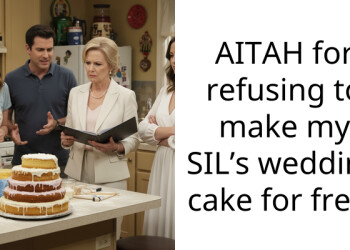 AITAH for refusing to make my SIL’s wedding cake for free?
