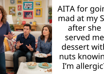 AITA for going mad at my SIL after she served me dessert with nuts knowing I’m allergic?