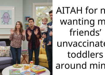 AITAH for not wanting my friends’ unvaccinated toddlers around mine?