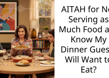 AITAH for Not Serving as Much Food as I Know My Dinner Guests Will Want to Eat?