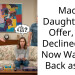 Made Daughter An Offer, She Declined and Now Wants It Back as $$$