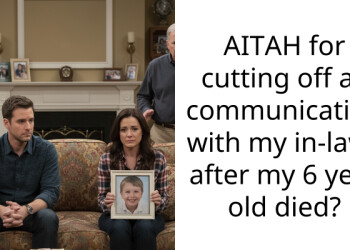 AITAH for cutting off all communication with my in-laws after my 6 year old died?