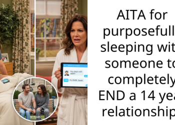 AITA for purposefully sleeping with someone to completely END a 14 year relationship?