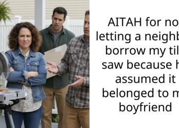 AITAH for not letting a neighbor borrow my tile saw because he a*sumed it belonged to my boyfriend