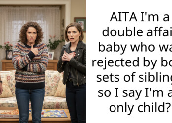 AITA I’m a double affair baby who was rejected by both sets of siblings so I say I’m an only child?