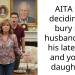 AITA for deciding to bury my husband with his late wife and young daughter?