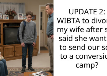 UPDATE 2: WIBTA to divorce my wife after she said she wanted to send our son to a conversion camp?