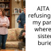 AITA for refusing to tell my parents where my sister is buried?