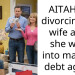 AITAH for divorcing my wife after she went into ma*sive debt again?