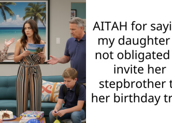 AITAH for saying my daughter is not obligated to invite her stepbrother to her birthday trip?