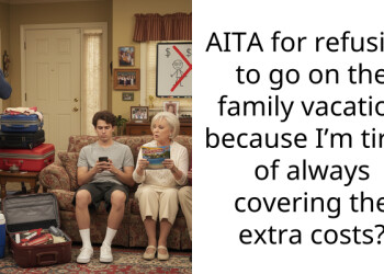 AITA for refusing to go on the family vacation because I’m tired of always covering the extra costs?