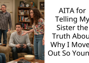 AITA for Telling My Sister the Truth About Why I Moved Out So Young?