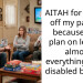 AITAH for cutting off my parents because they plan on leaving almost everything to my disabled brother