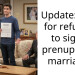 Update: AITA for refusing to sign a prenup after marriage?