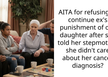 AITA for refusing to continue ex’s punishment of our daughter after she told her stepmother she didn’t care about her cancer diagnosis?