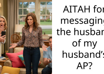 AITAH for messaging the husband of my husband’s AP?