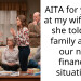 AITA for yelling at my wife after she told her family about our new financial situation?