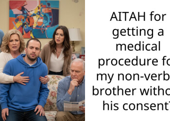 AITAH for getting a medical procedure for my non-verbal brother without his consent?