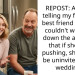 REPOST: AITA for telling my fiancée’s best friend that she couldn’t walk him down the aisle and that if she kept pushing, she would be uninvited to the wedding?