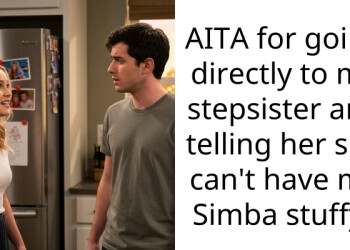 AITA for going directly to my stepsister and telling her she can’t have my Simba stuffy?