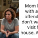 Mom lives with a s*x offender. I don’t want to visit her house. AITAH?