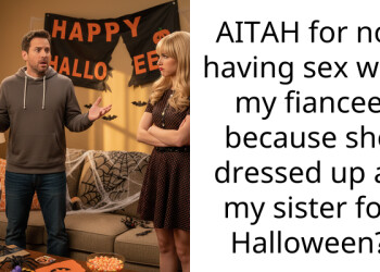 AITAH for not having s*x with my fiancee because she dressed up as my sister for Halloween?