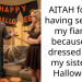 AITAH for not having s*x with my fiancee because she dressed up as my sister for Halloween?