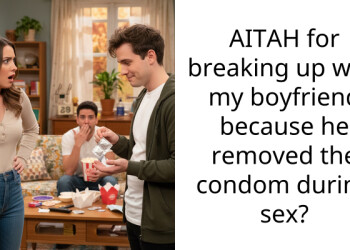 AITAH for breaking up with my boyfriend because he removed the condom during s*x?