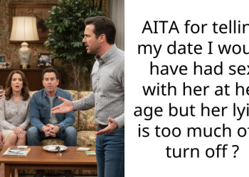 AITA for telling my date I would have had s*x with her at her age but her lying is too much of a turn off ?