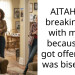 AITAH for breaking up with my bf because he got offended i was bis*xual?