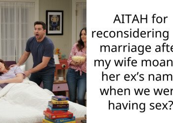 AITAH for reconsidering my marriage after my wife moaned her ex’s name when we were having s*x?