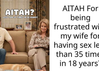 AITAH For being frustrated with my wife for having s*x less than 35 times in 18 years?