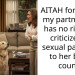 AITAH for telling my partner she has no right to criticize my s*xual past due to her body count?