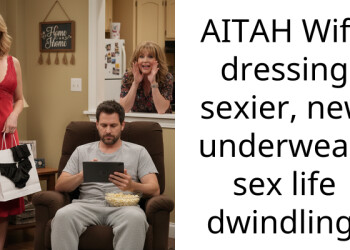 AITAH Wife dressing s*xier, new underwear, s*x life dwindling