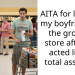 AITA for leaving my boyfriend at the grocery store after he acted like a total a*shole?
