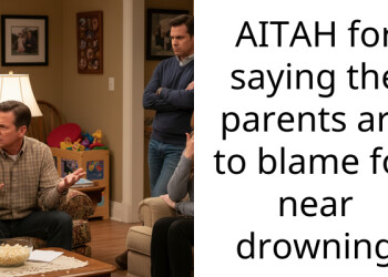AITAH for saying the parents are to blame for near drowning