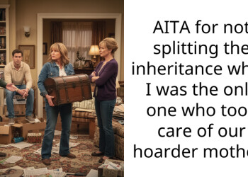 AITA for not splitting the inheritance when I was the only one who took care of our hoarder mother?