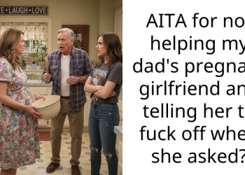 My Dad’s New Pregnant Girlfriend Locked Herself Out and Demanded I Come Save Her After Everything