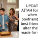 UPDATE 2- AITAH for crying when my boyfriend let his best friend’s wife alter the dish I made for dinner?