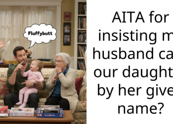 AITA for insisting my husband calls our daughter by her given name?